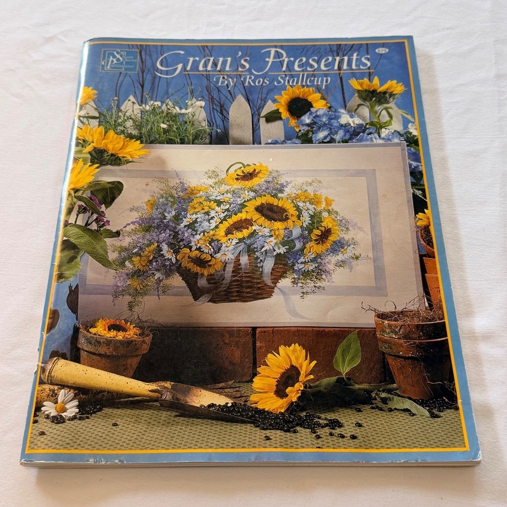PS Publications Gran's Presents Painting Instruction Book‎ Ros Stallcup Floral